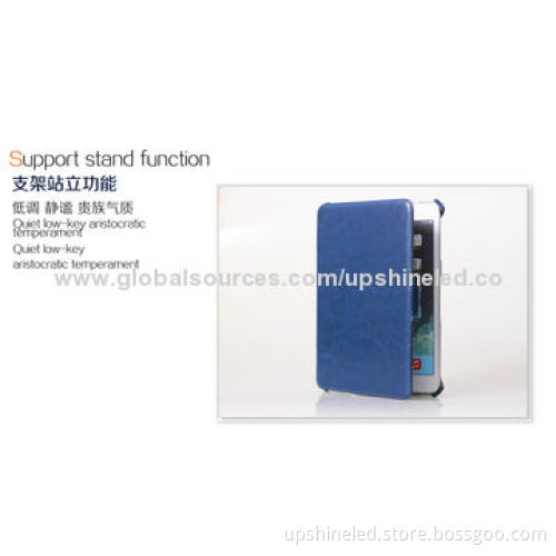 Leather Cases for iPad Mini, OEM/ODM Orders Welcomed, All Colors Available